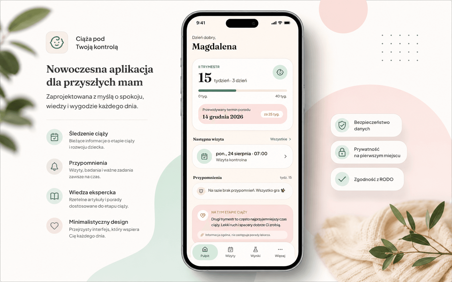 Aplikacja Elektroniczna Karta Ciąż