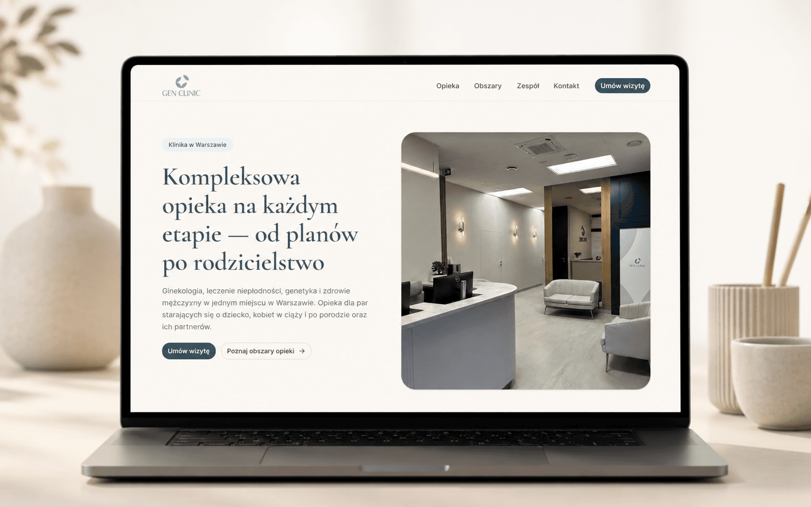 Strona główna kliniki Gen Clinic